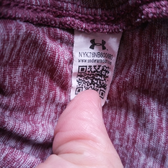 Under Armour pink heatgear half zip shirt S - Picture 3 of 6